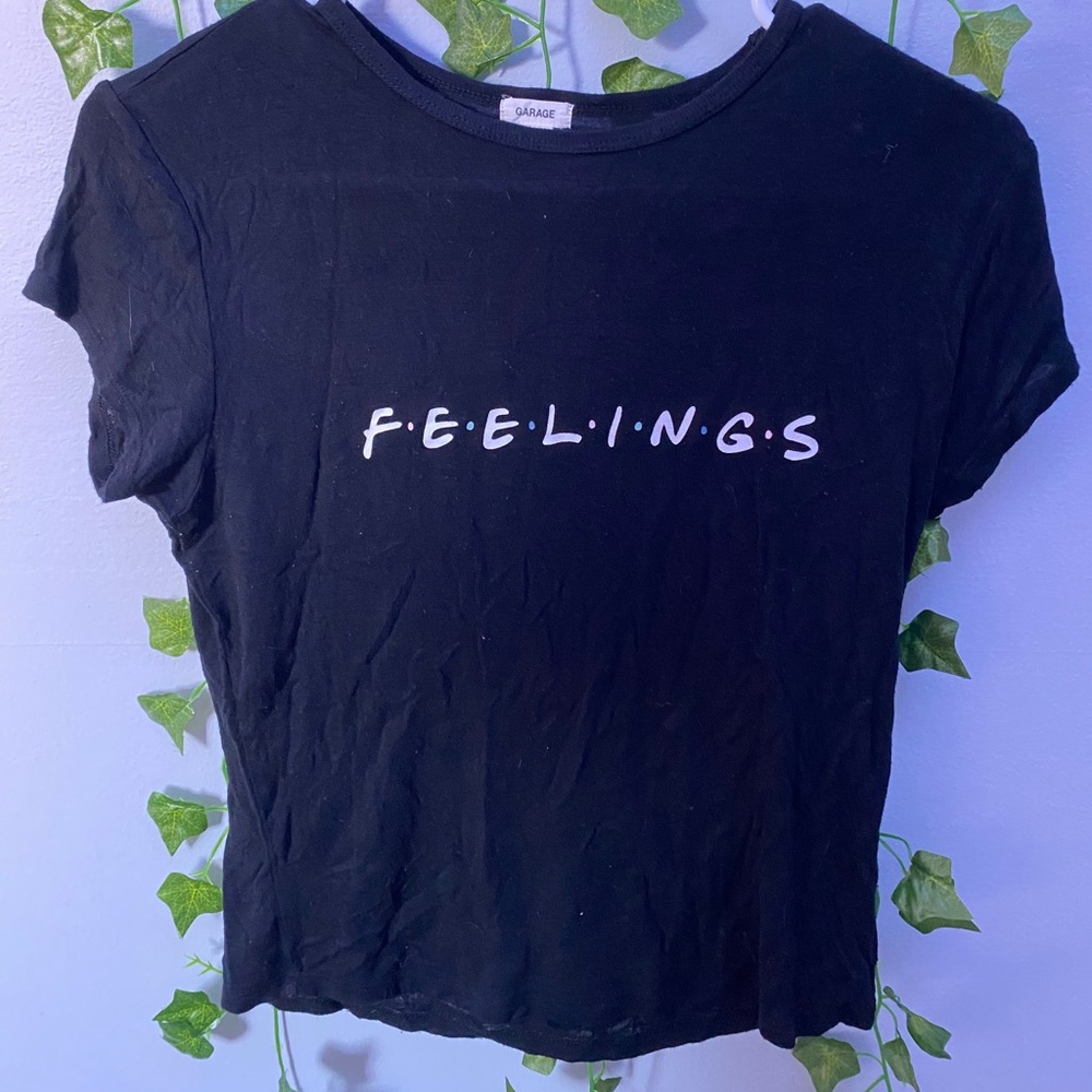 garage cropped t-shirt